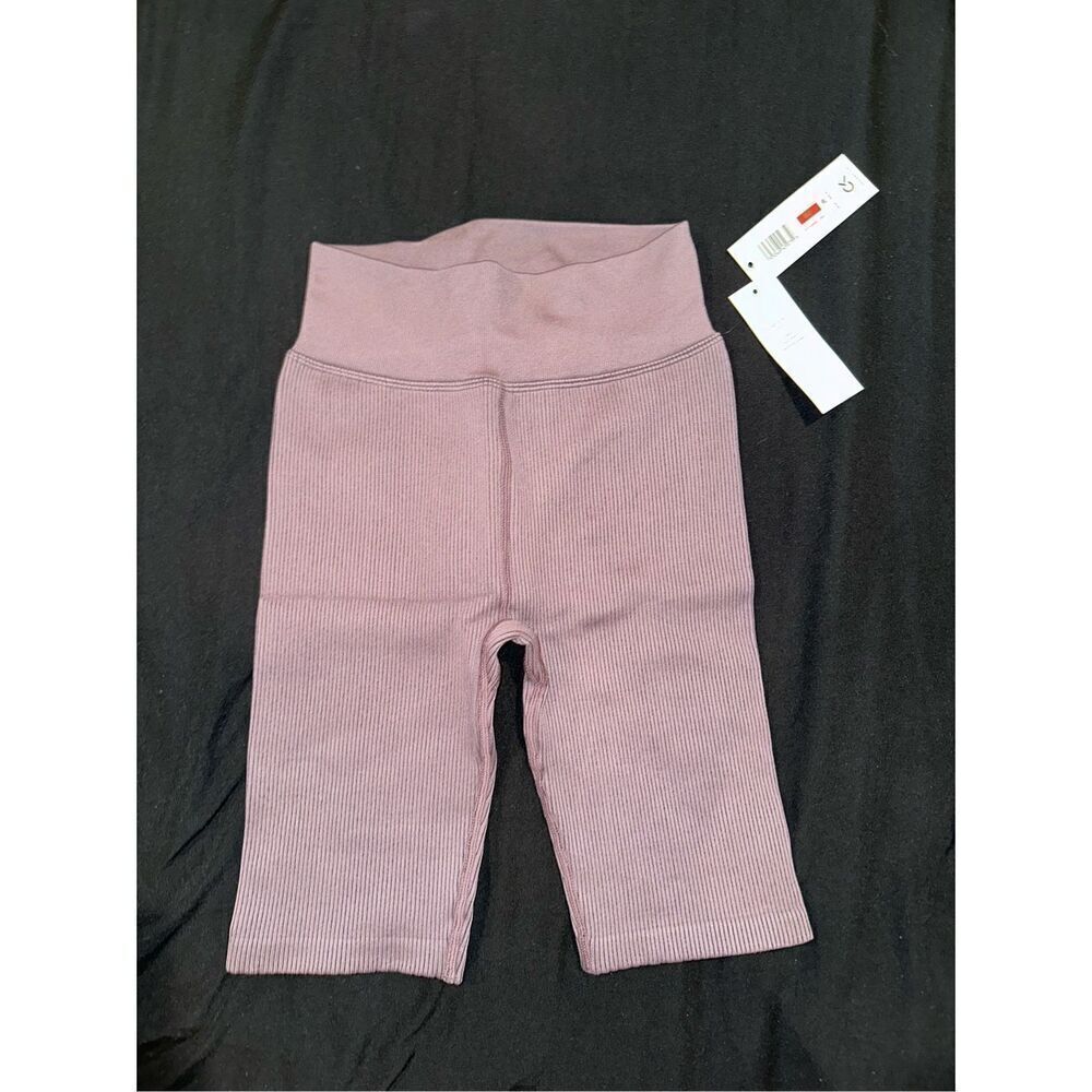 Purple high waisted Calvin Klein bike shorts athletic XS